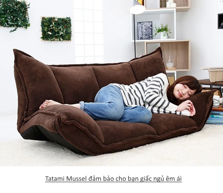 Ghế sofa bệt Tatami Mussel