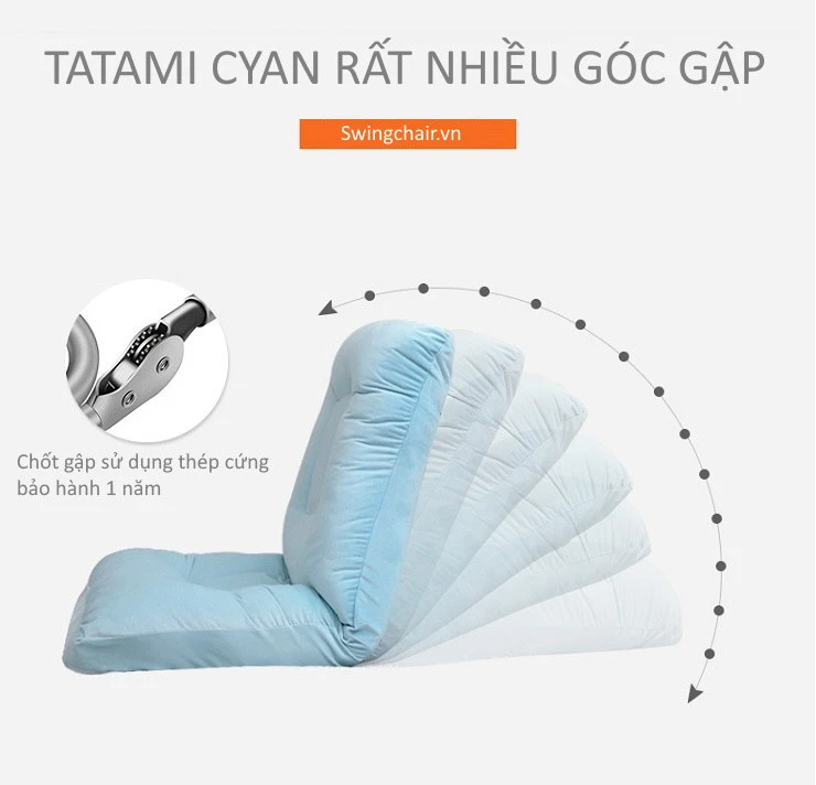 Ghế bệt Tatami Cyan