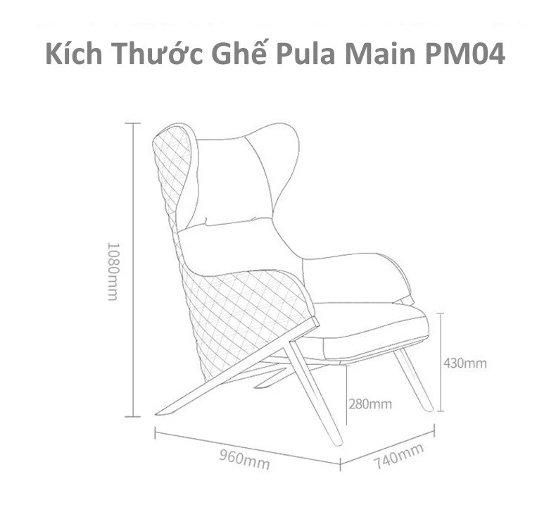 Ghế Pula Main PM04