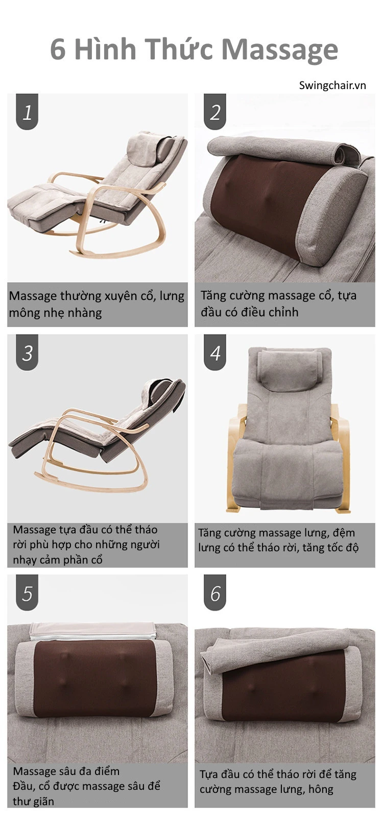 Ghế Poang Massage Chair 2