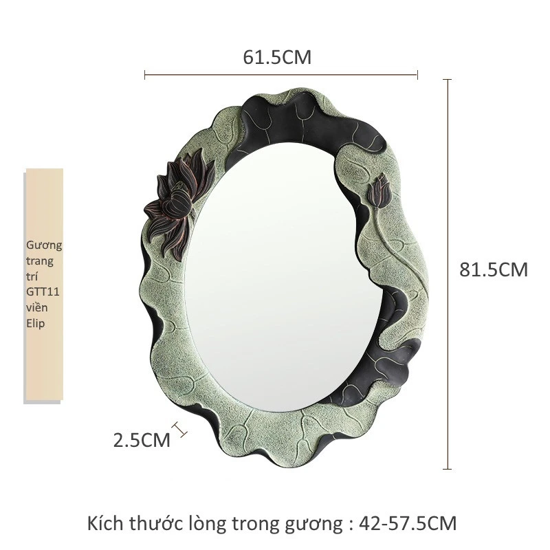 Gương trang trí GTT11