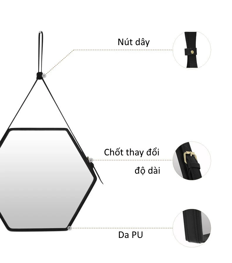 Gương trang trí GTT04