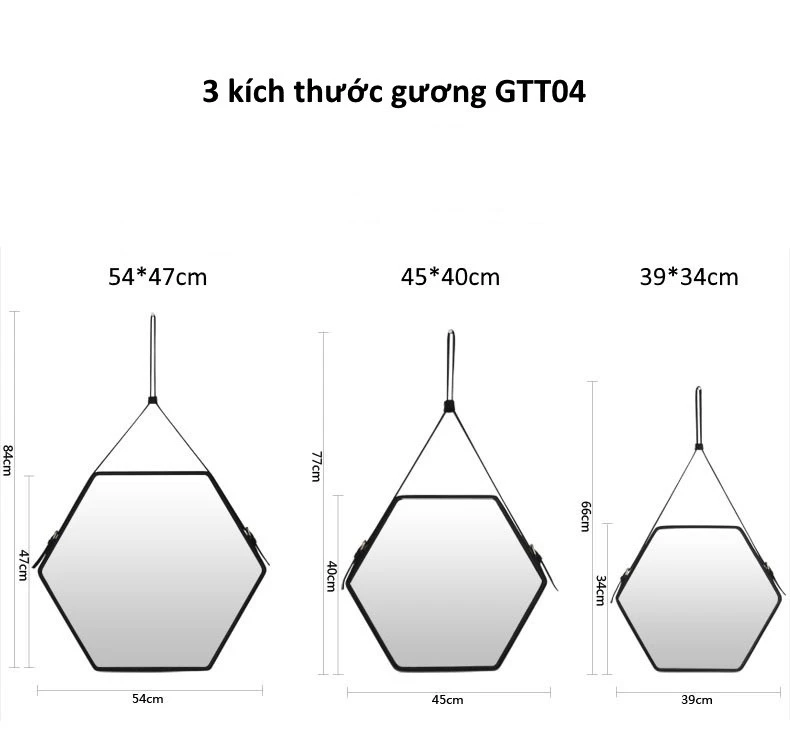 Gương trang trí GTT04