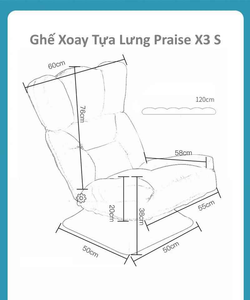 Ghế bệt Praise X3 S