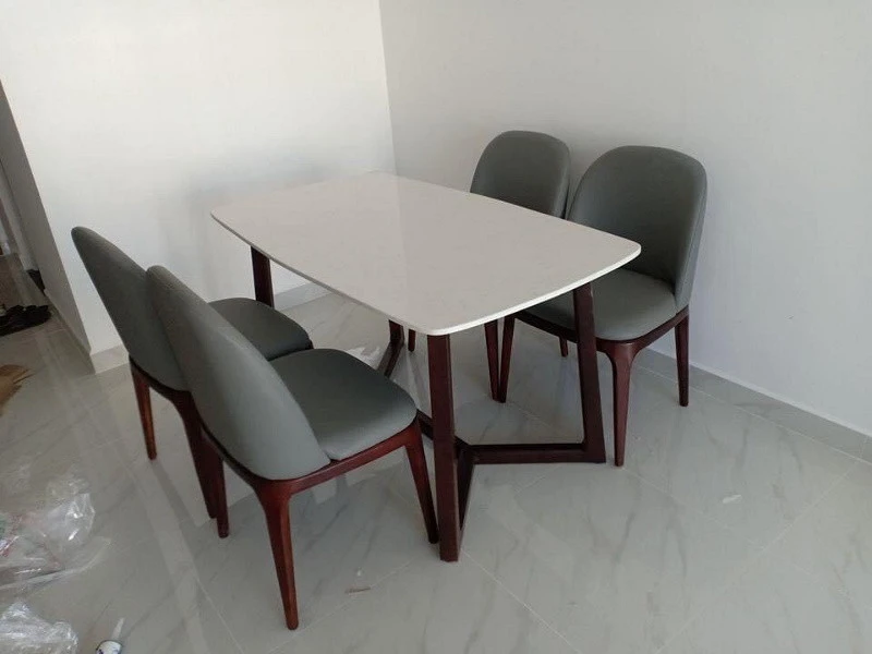 Bộ bàn ghế ăn Pula BGA06