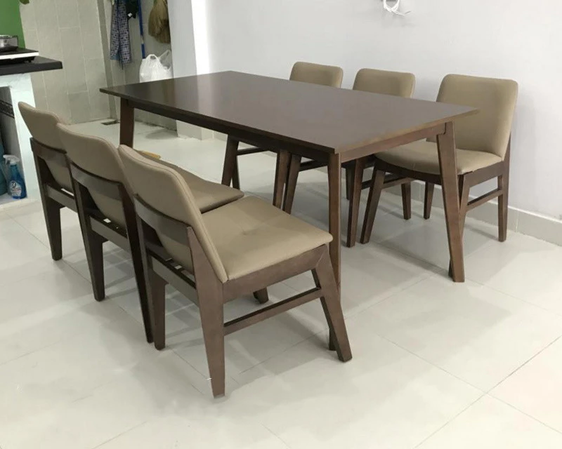 Bộ bàn ghế ăn Pula BGA05 - 6 ghế