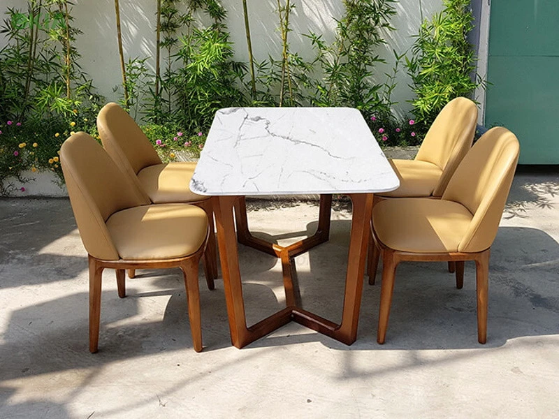 Bộ bàn ghế ăn Pula BGA06