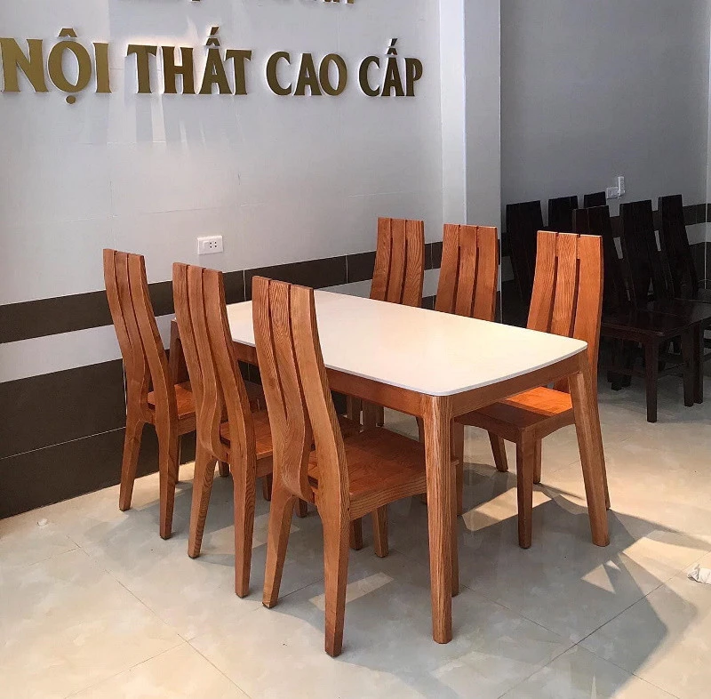 Bộ bàn ghế ăn Pula BGA12