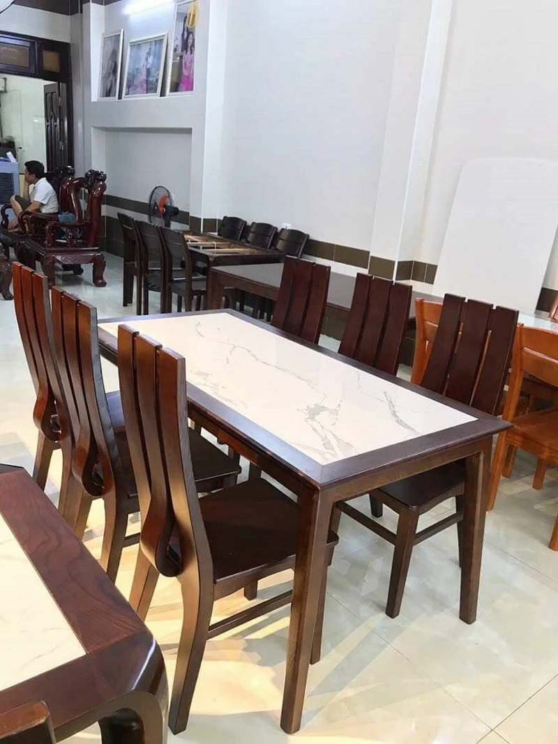 Bộ bàn ghế ăn Pula BGA12