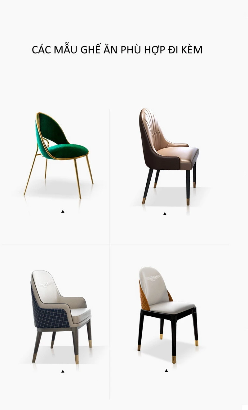 Bộ bàn ghế ăn Pula BGA18