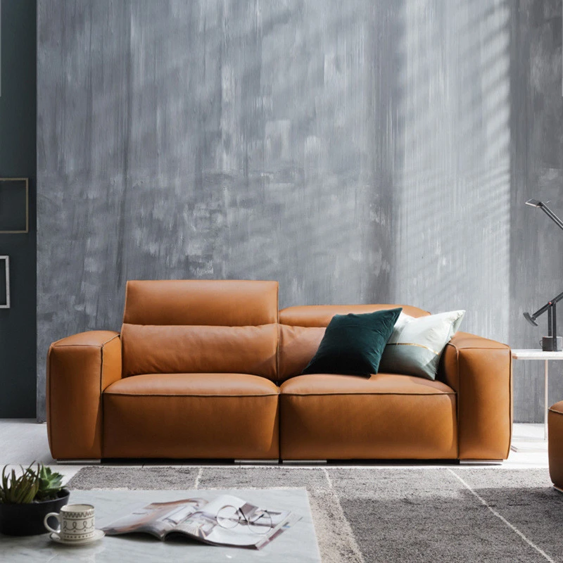 Ghế sofa đệm da V26