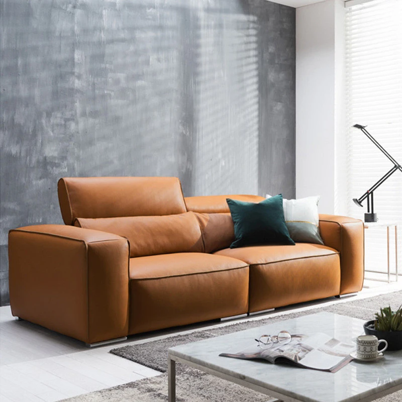 Ghế sofa đệm da V26