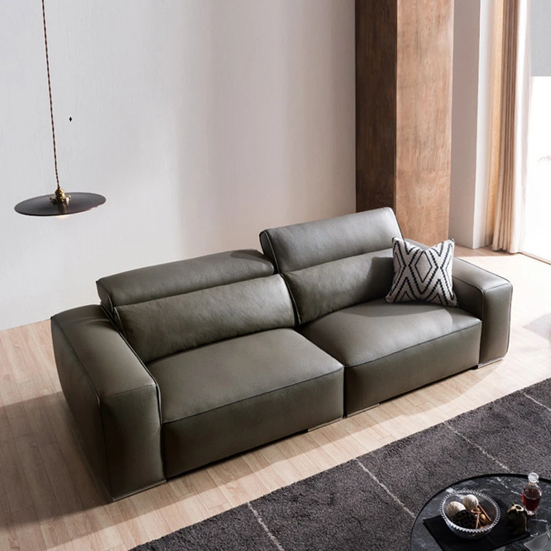 Ghế sofa đệm da V26