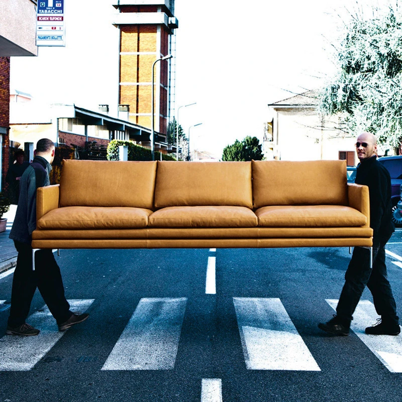 Ghế sofa đệm da Italia V23