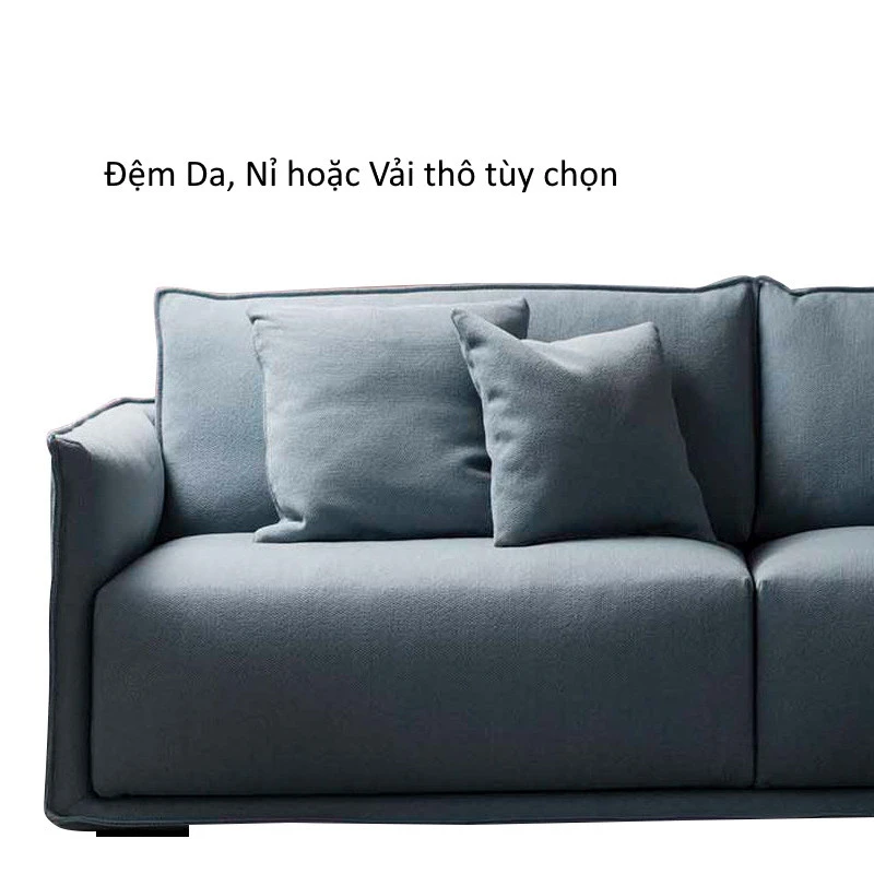 Ghế sofa văng đệm vải hiện đại V21