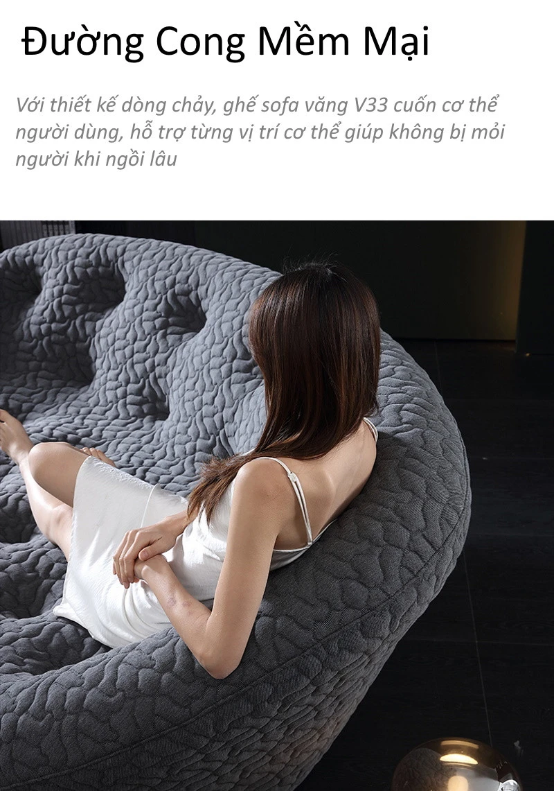 Ghế sofa văng hiện đại V33