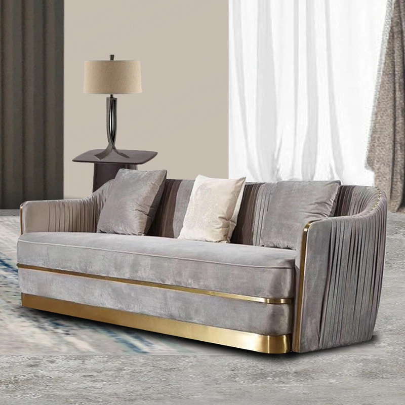 Ghế sofa văng mạ PVD cao cấp V39