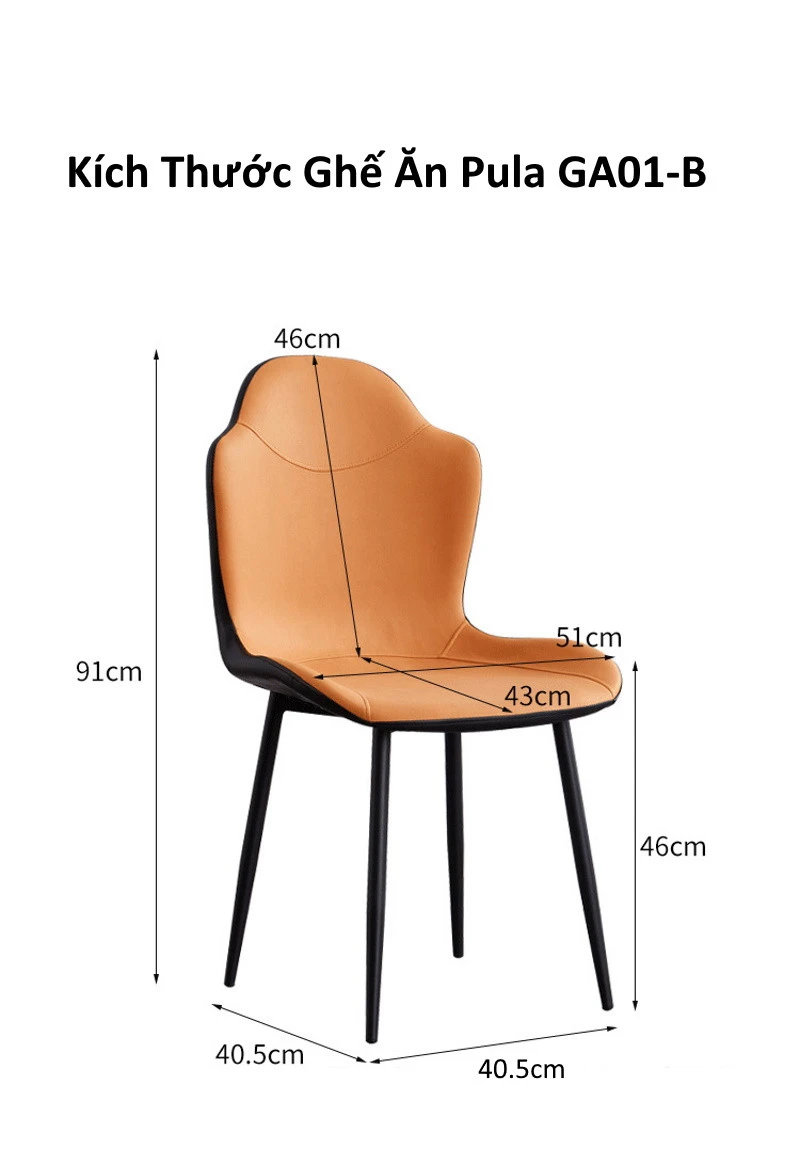 Ghế ăn Pula GA01-B