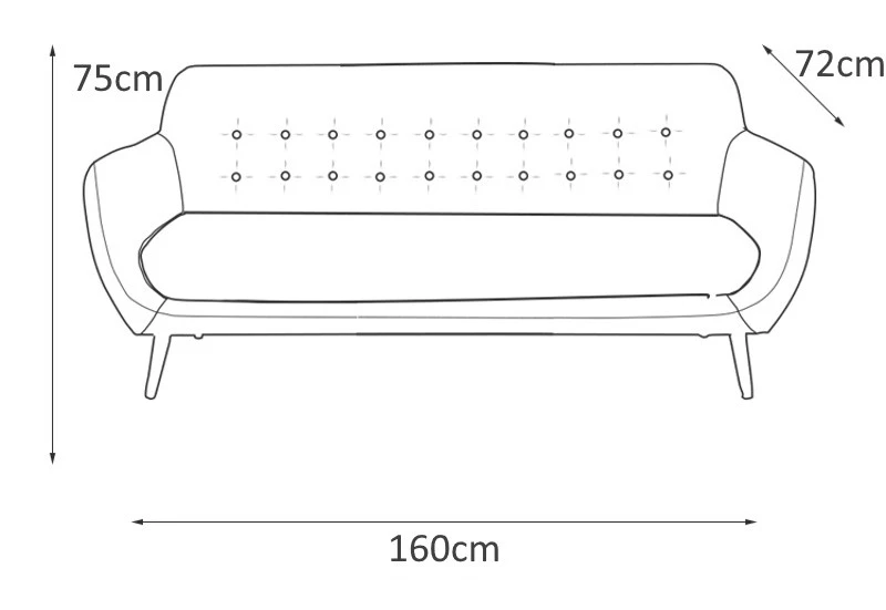 Ghế sofa văng cổ điển giá rẻ N01