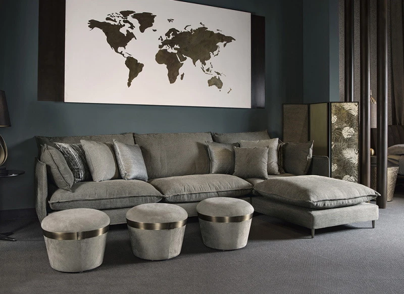 Ghế sofa góc đệm cao cấp L27