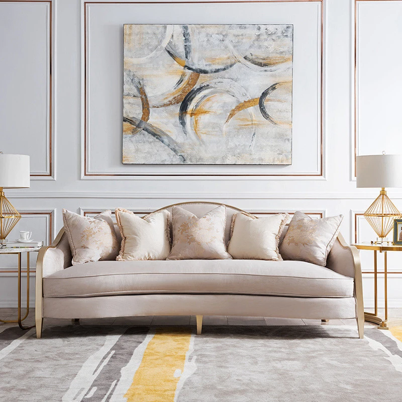 Ghế sofa thủ công cao cấp tân cổ điển V46