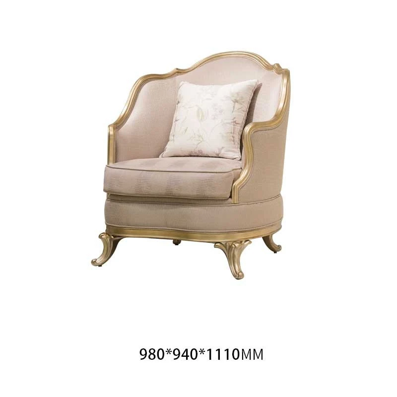 Ghế sofa Cù lao da cao cấp tân cổ điển V47