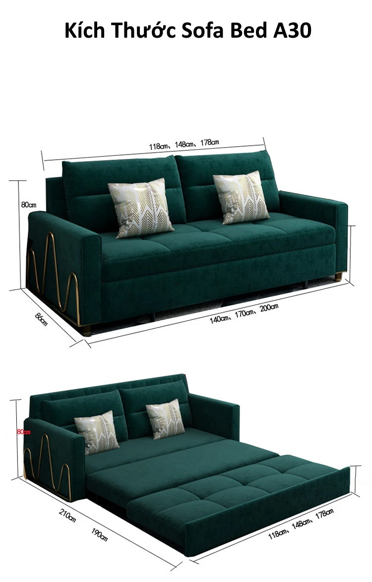 Giường Sofa A30