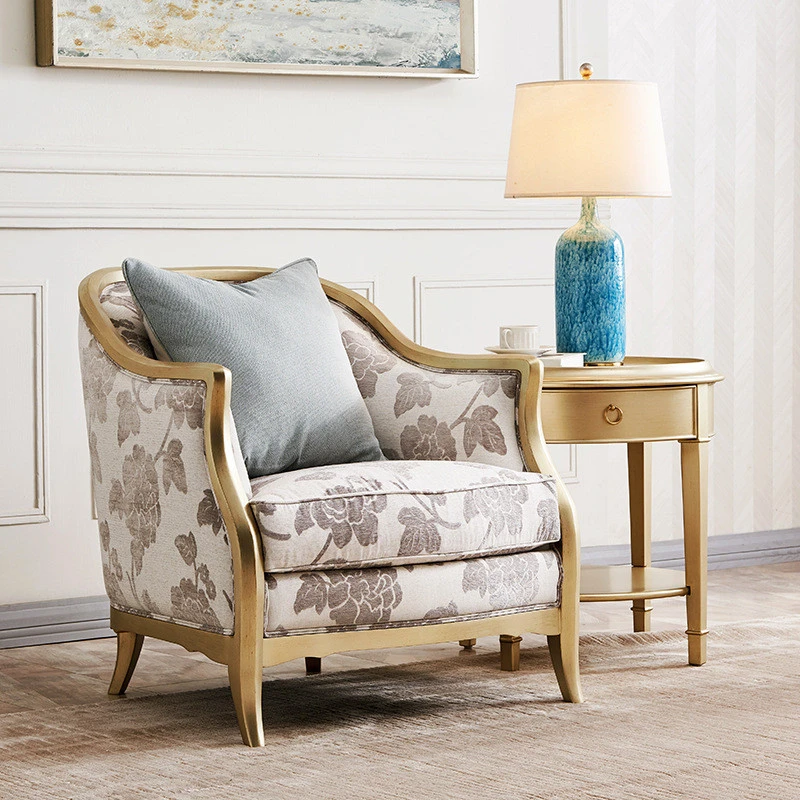Sofa sang trọng tân cổ điển V48