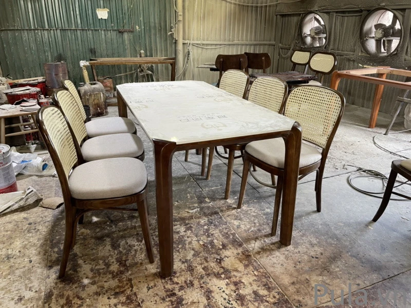 Ghế ăn mây Thonet 1