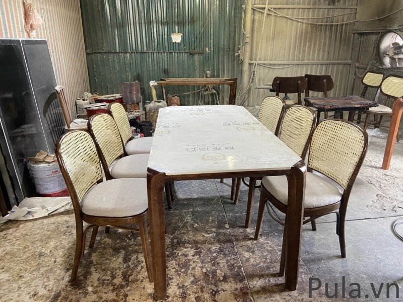 Ghế ăn mây Thonet 1