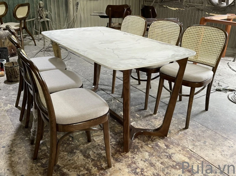 Ghế ăn mây Thonet 1