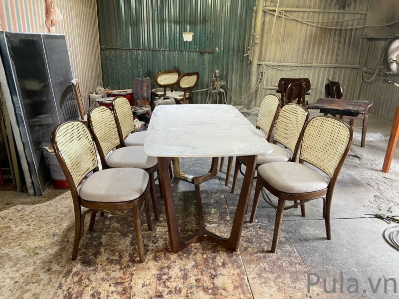 Ghế ăn mây Thonet 1