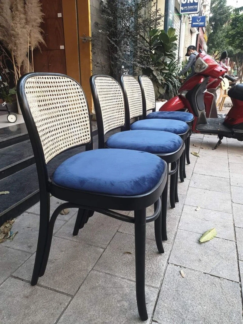 Ghế ăn mây Thonet 1