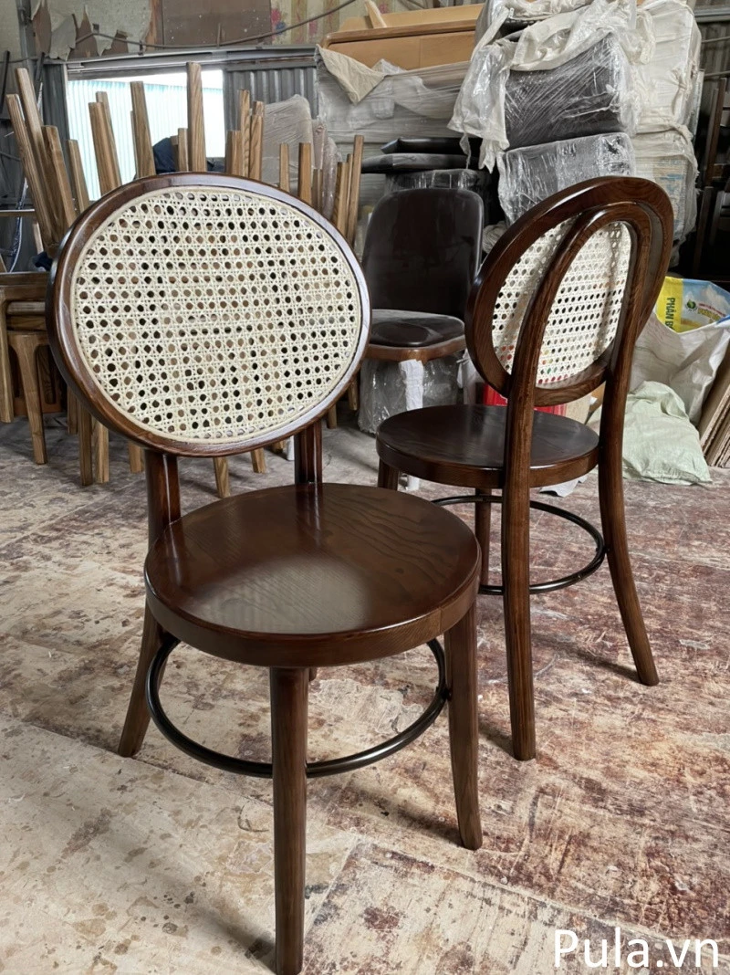 Ghế ăn mây Thonet 3
