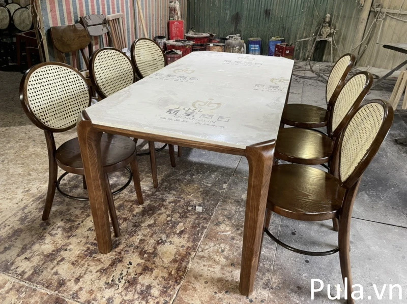 Ghế ăn mây Thonet 3