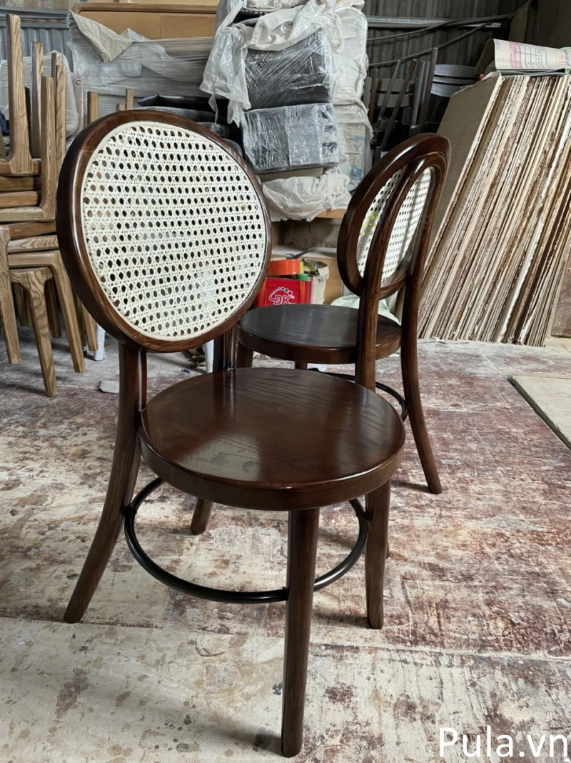 Ghế ăn mây Thonet 3