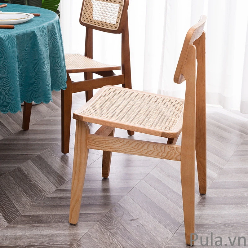 Ghế ăn mây Thonet 4