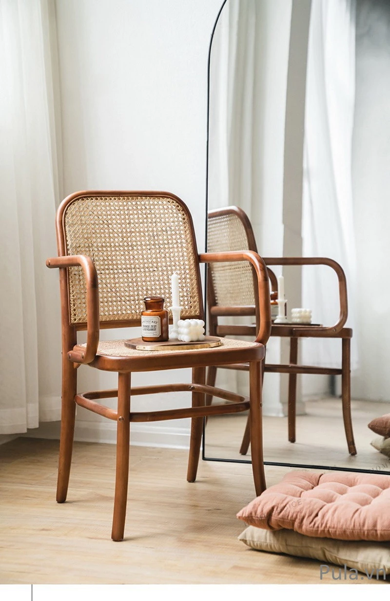 Ghế ăn mây Thonet 5