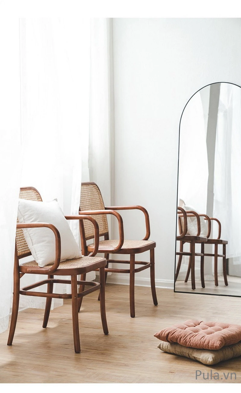 Ghế ăn mây Thonet 5