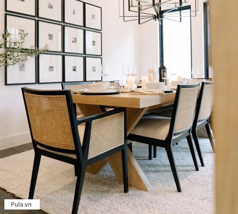 Ghế ăn mây Thonet 7