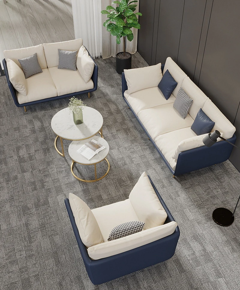 Ghế sofa đệm da V54