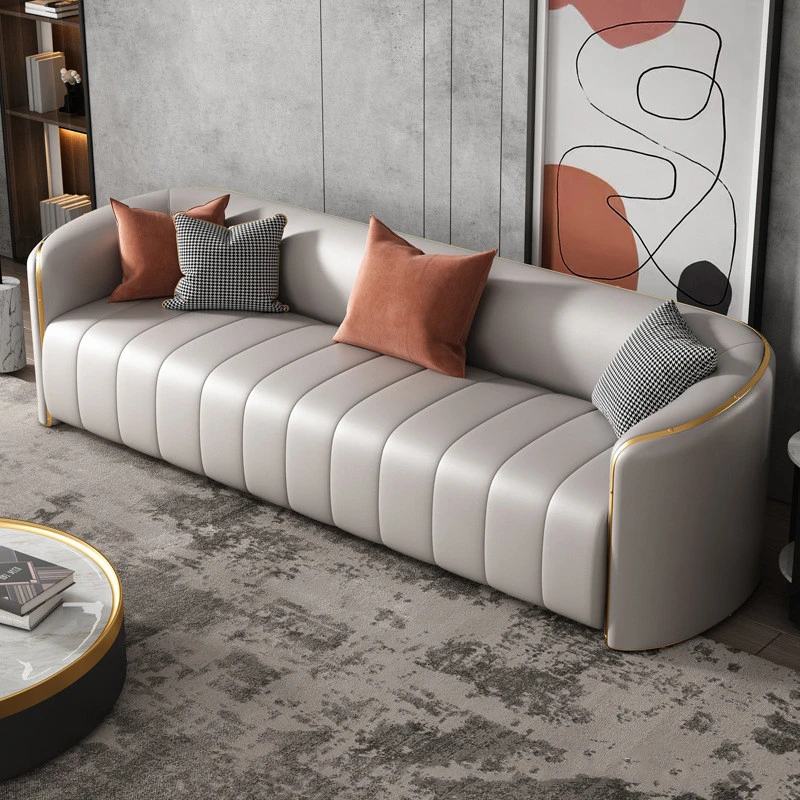 Ghế sofa đệm viền mạ PVD V55