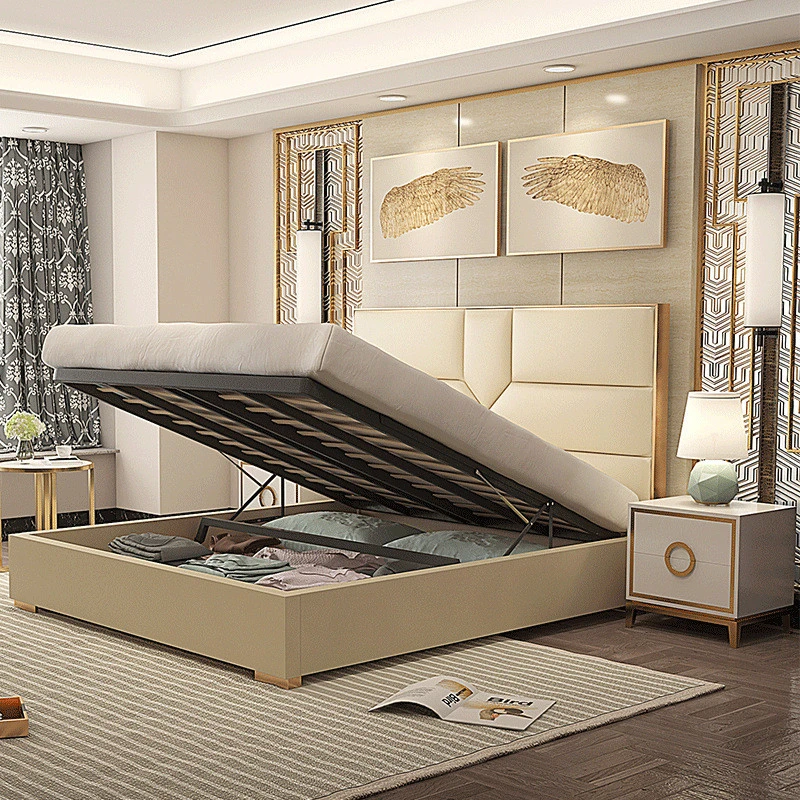Giường ngủ đẹp tiện lợi Pula PB06