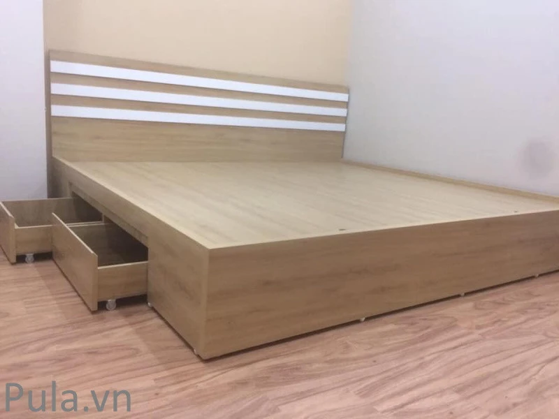 Giường ngủ giá rẻ gỗ CN GN01