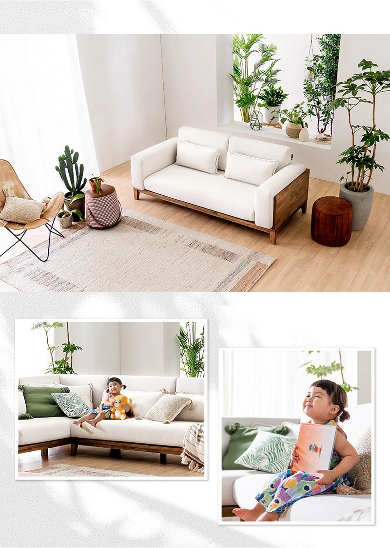 Sofa góc gỗ V61