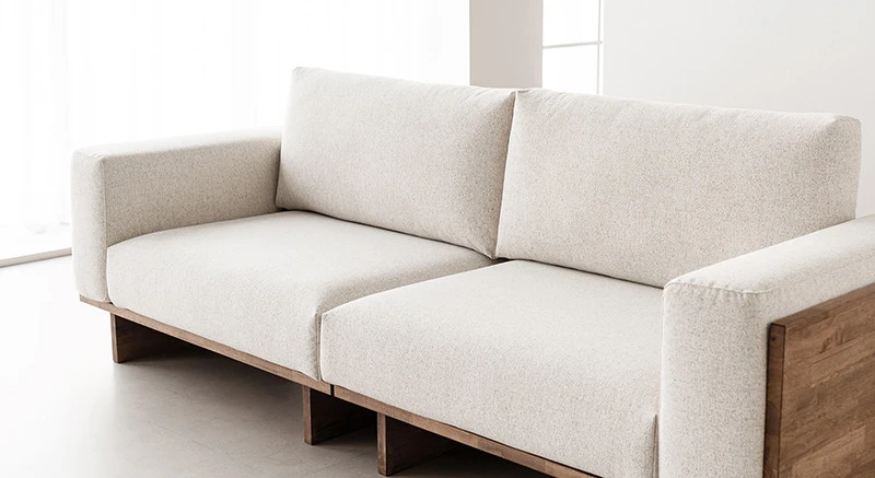 Sofa viền gỗ V62