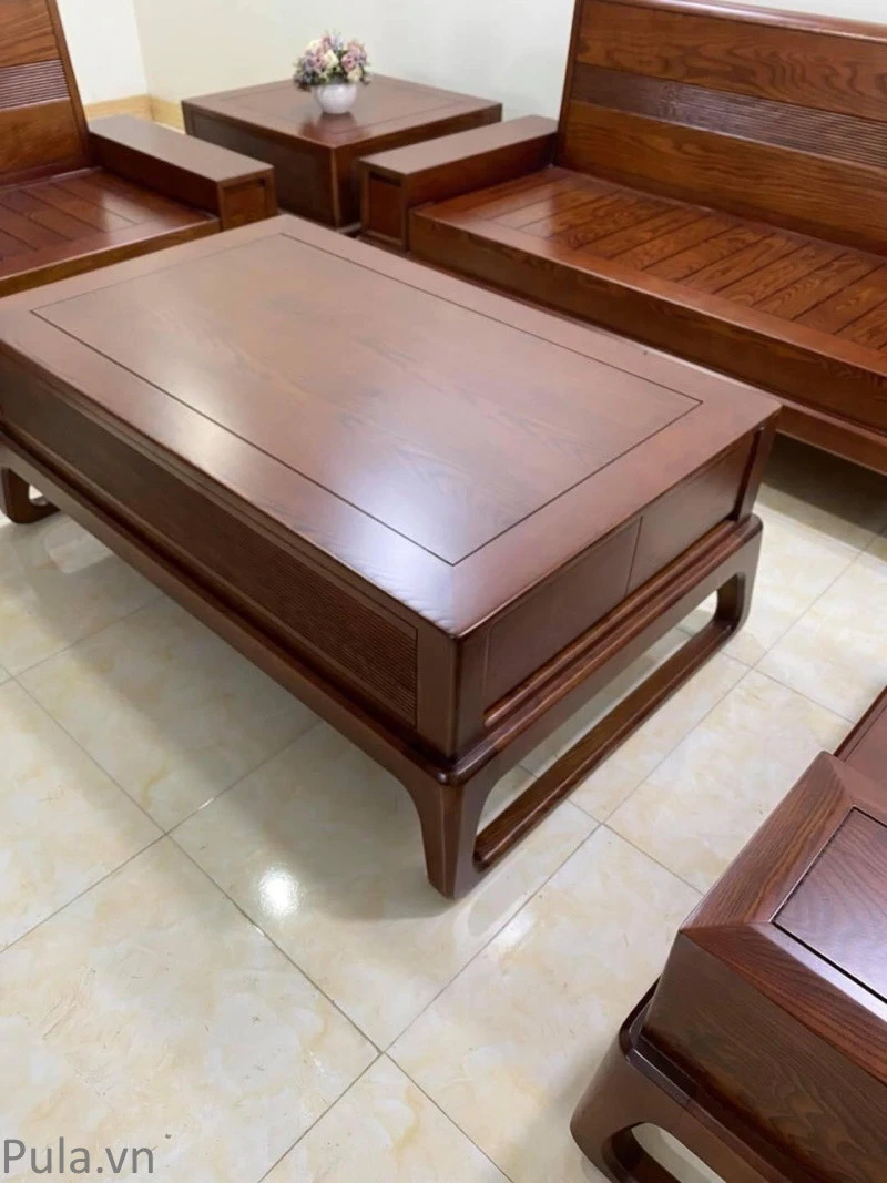 Bộ sofa gỗ Pula SG01