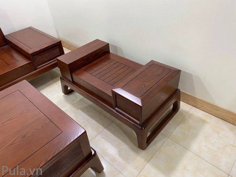 Bộ sofa gỗ Pula SG01