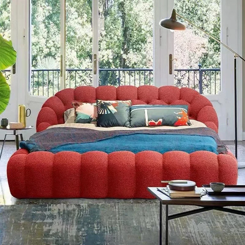 Giường ngủ bọc đệm quả bí Pula PB29