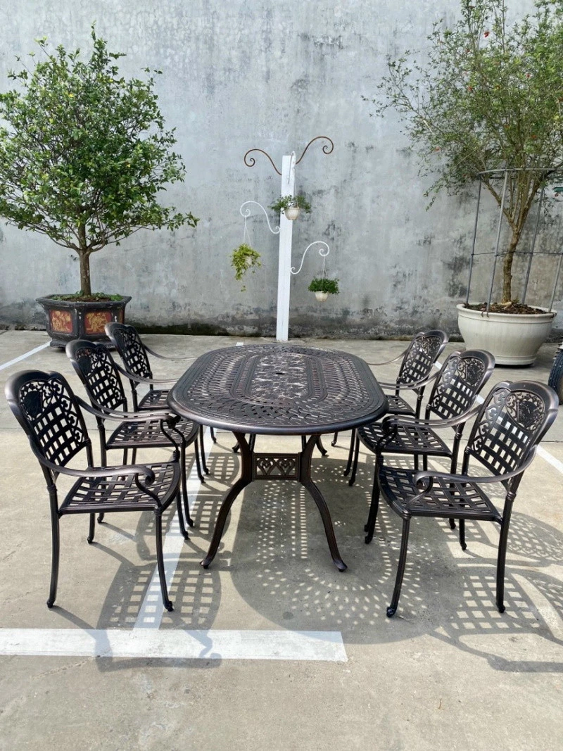 Bộ Bàn Ghế Ngoài Trời Sân Vườn